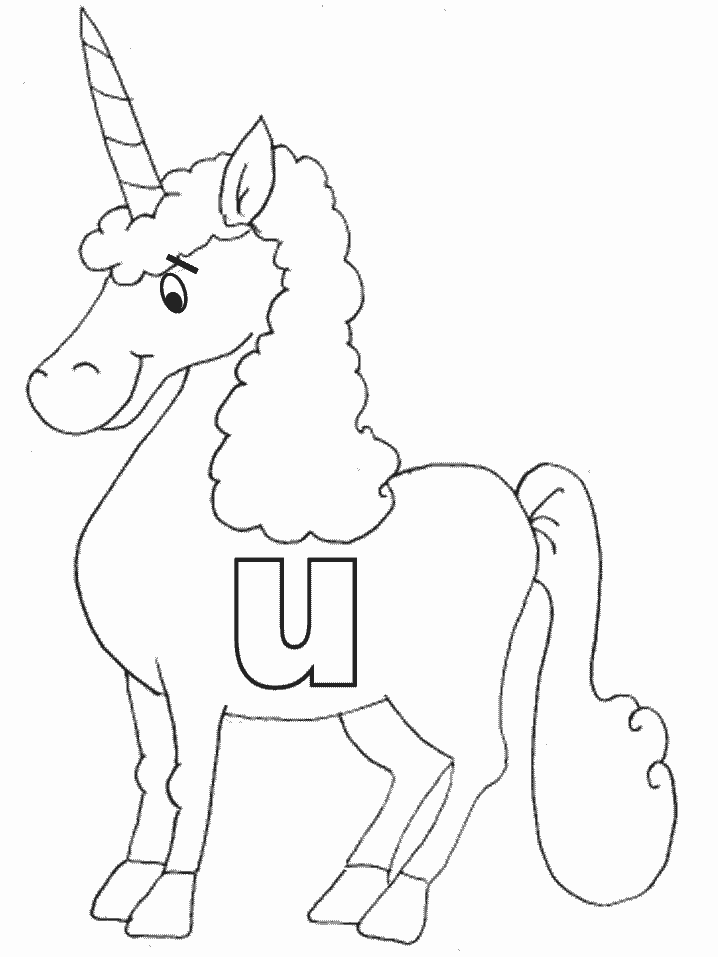 Alphabet Coloring Pages Book
