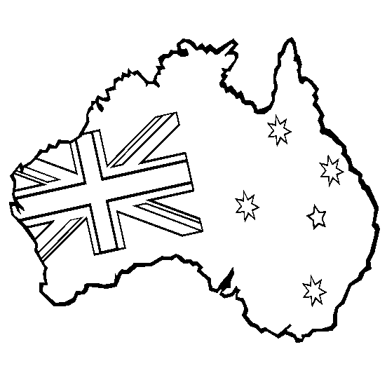 queensland map coloring pages - photo #43