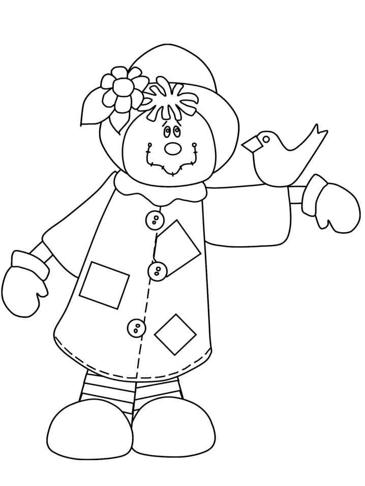 fall coloring book pages - photo #22