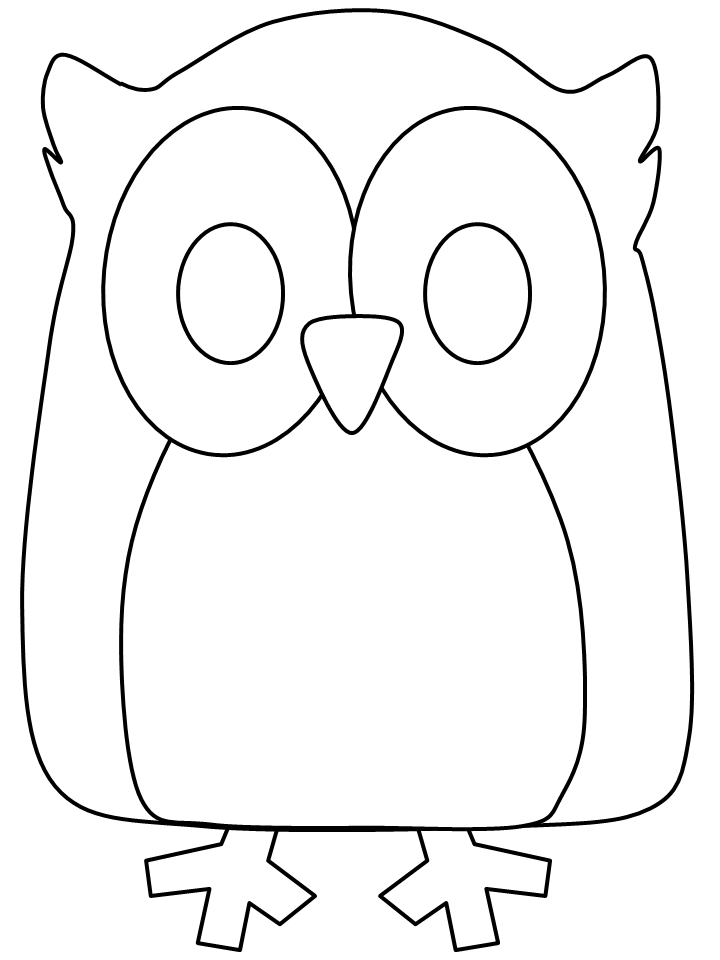 a owl coloring pages - photo #26
