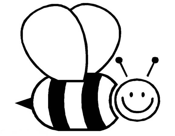 Bumble Bee coloring page