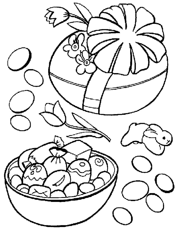 easter candy coloring pages - photo #1