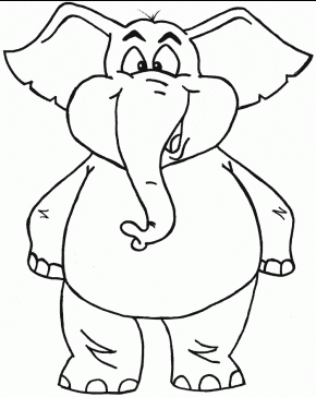 Elephant Coloring Pages on Elephants 3 Animals Coloring Pages Elephants 1 Animals Coloring Pages