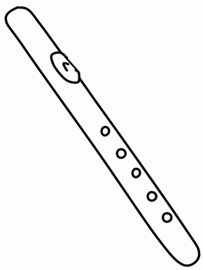 Mandolin Coloring Page