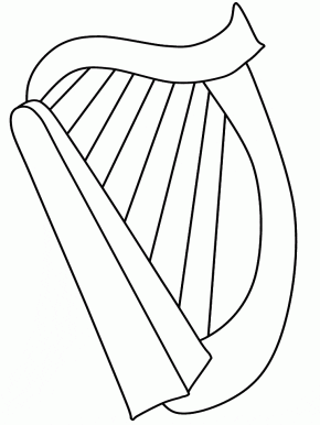 Music Coloring Sheets on Pages  Harp2 Music Coloring Pages  Trumpet Music Coloring Pages  Music