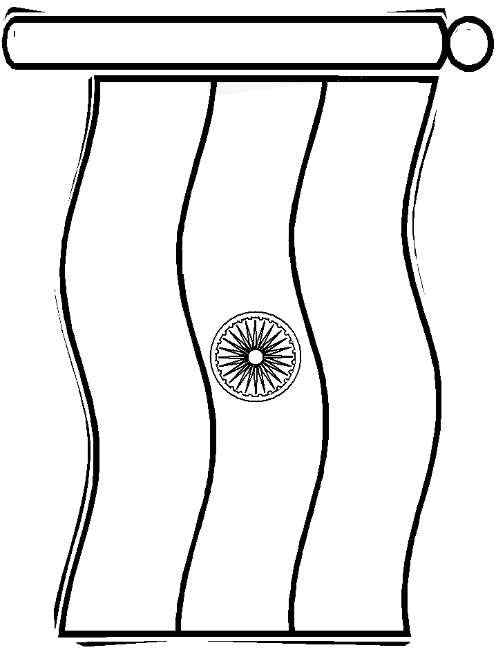 India Flag2 Countries Coloring Pages & Coloring Book