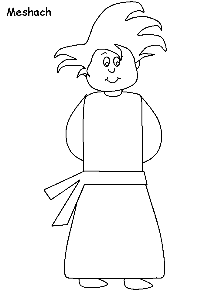 abednego coloring pages - photo #30