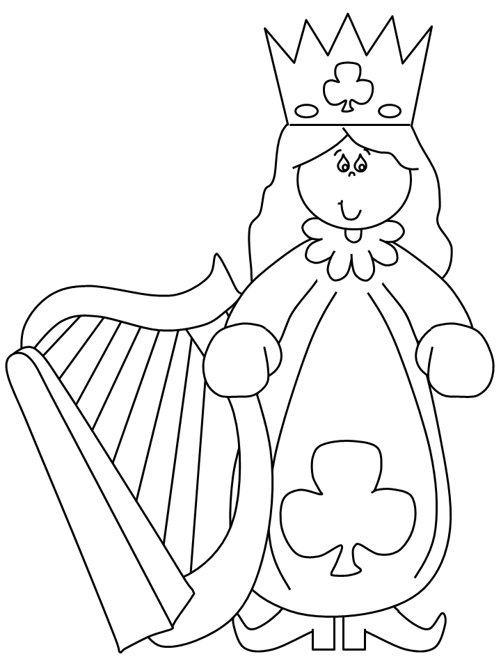 qeen coloring pages please - photo #48
