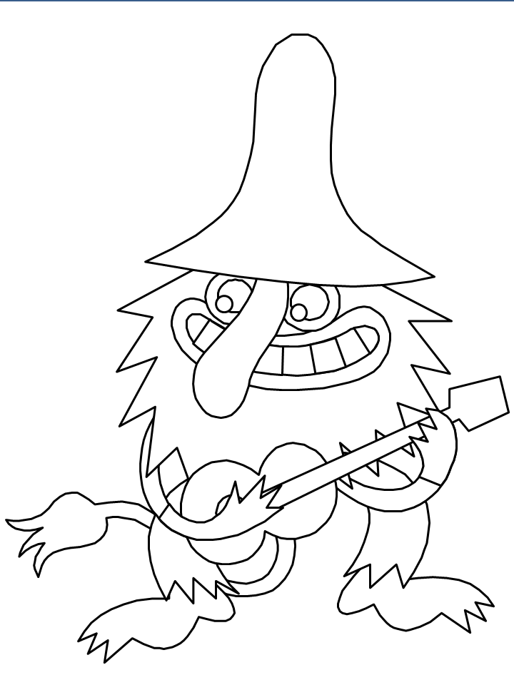  - trolls-10-fantasy-coloring-pages