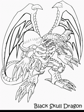 Yugioh 38 Coloring Pages 1 Dragons