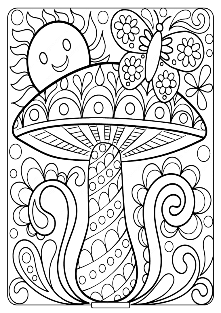 Funny Coloring Pages for Adults