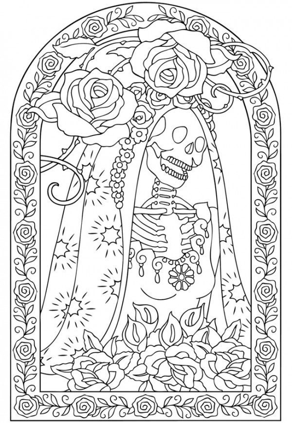 Halloween Coloring Pages for Adults