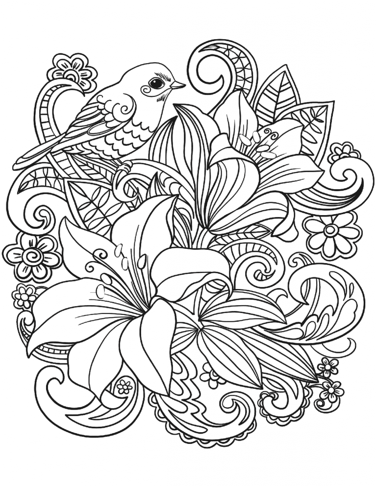 Free Printable Coloring Pages For Adults