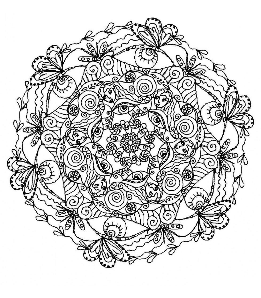 Adult Printable Coloring Pages