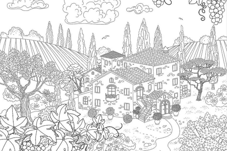 Free coloring pages for adults