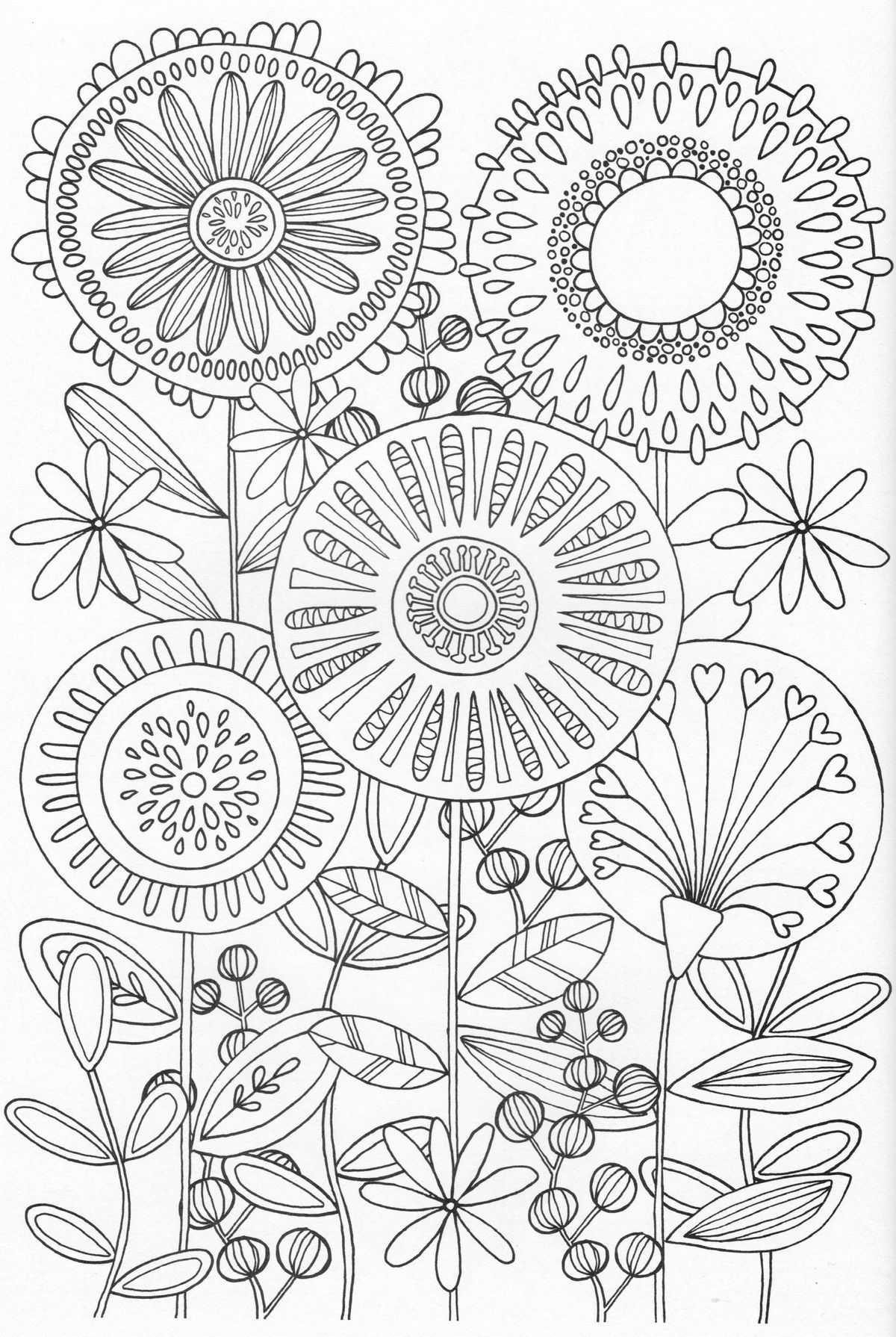 Adult Printable Coloring Page