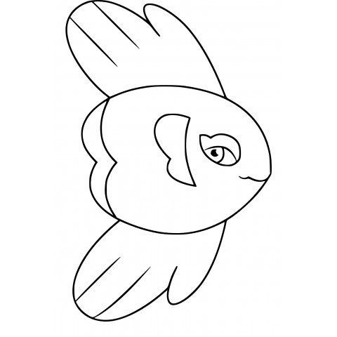 Alomomola Coloring Page