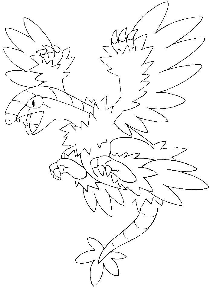 Archeops Coloring Page