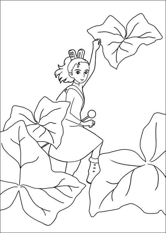 Arrietty Coloring Page