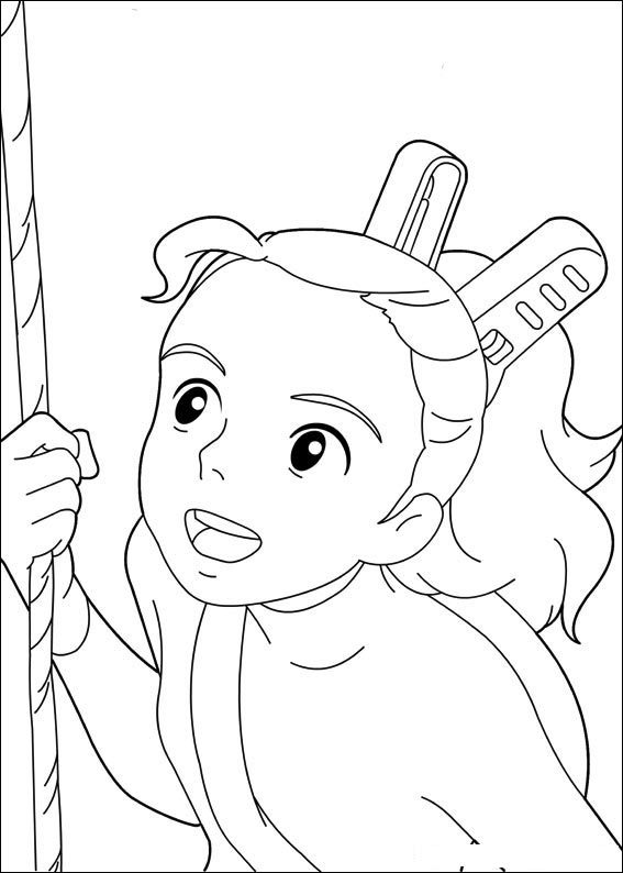 Free Arrietty Coloring Pages