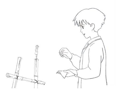 Arrietty coloring pages free