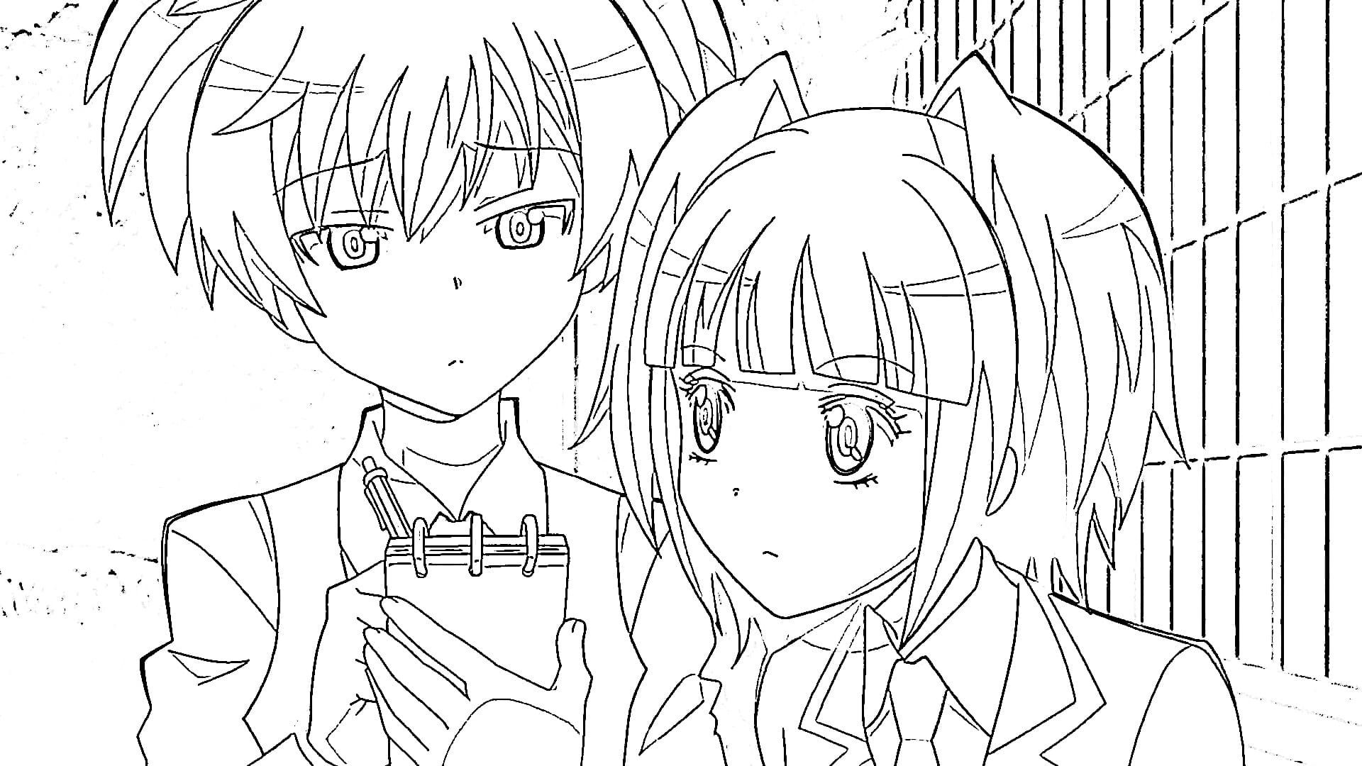 Assassination Classroom Colouring Pages