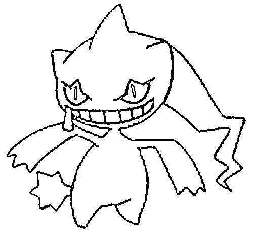 Banette Coloring Page