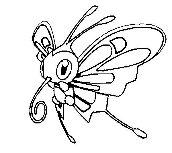 Beautifly Coloring Page