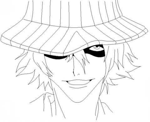 Bleach Uruhara Coloring Pages