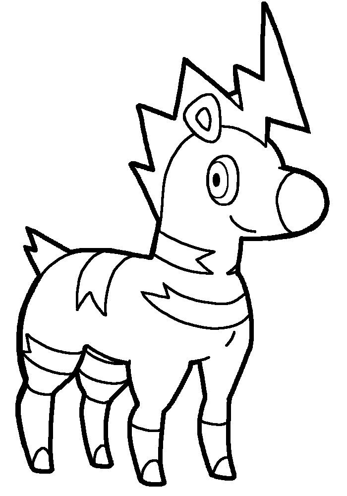 Blitzle Coloring Page