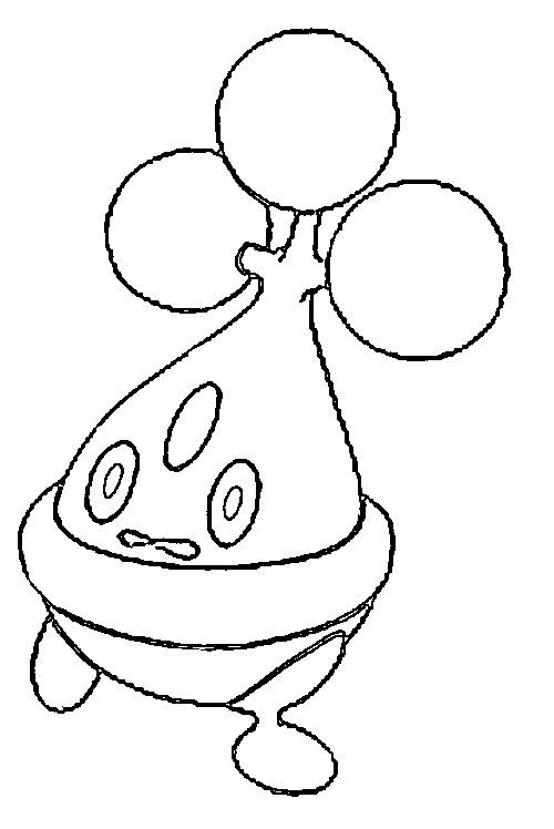 Bonsly Coloring Page