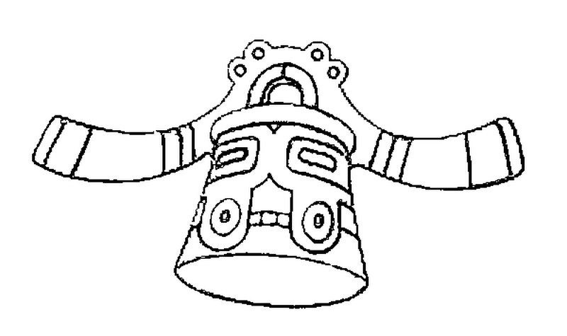 Bronzong Coloring Page