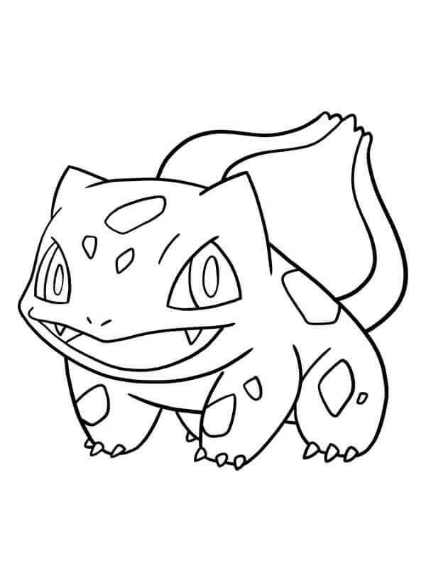 Bulbasaur Coloring Page