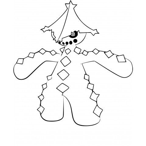 Cacturne Coloring Page