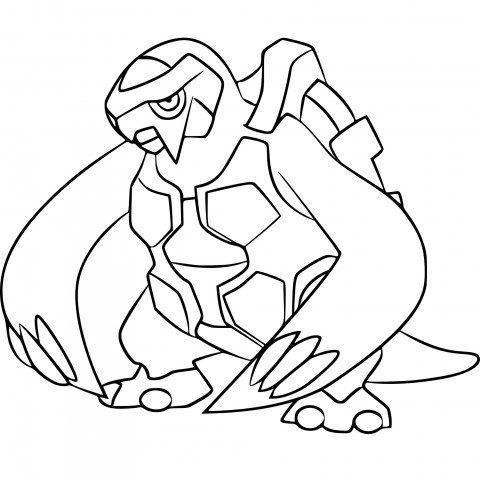 Carracosta Coloring Page
