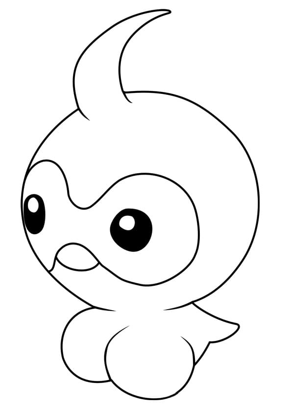 Castform Coloring Page