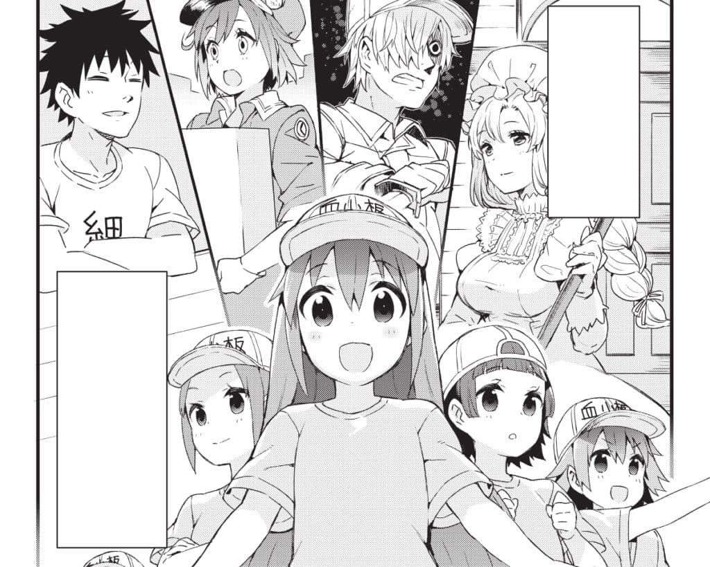 Cells At Work Coloring Page