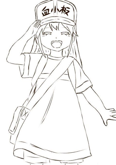 Cells At Work Platelet Coloring Pages
