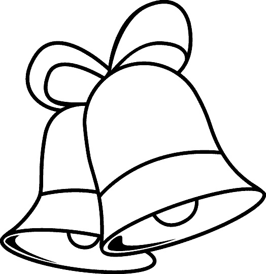 Christmas Bells Coloring Page