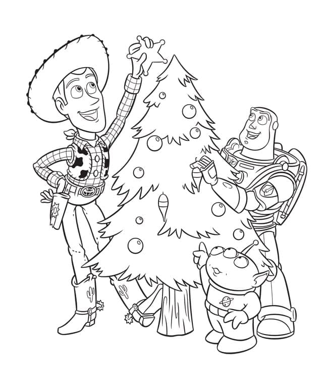 Christmas Toy Coloring Pages