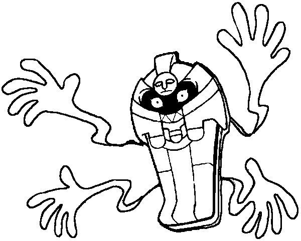 Cofagrigus Coloring Page