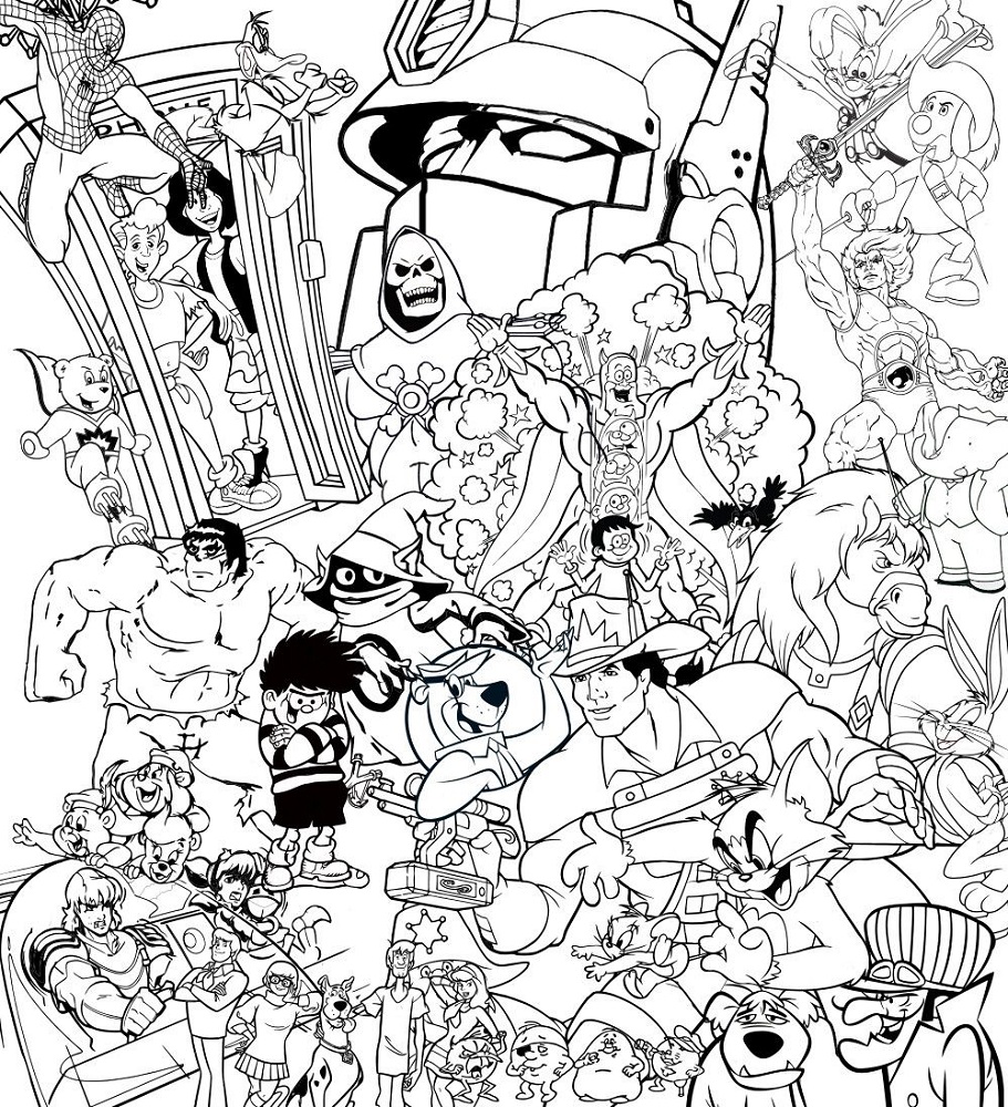 Coloring Pages 90s