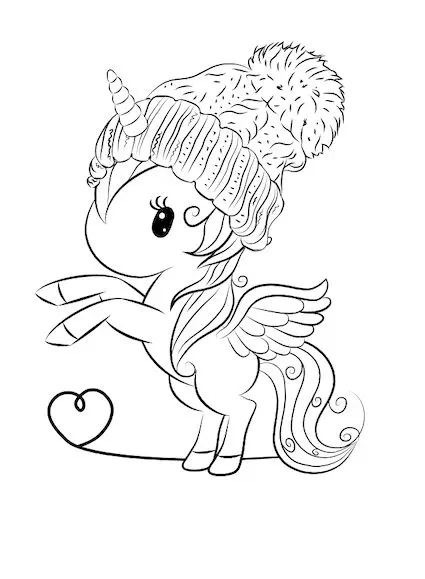 Coloring Pages Unicorn