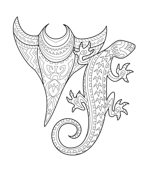 Coloring Pages for Tattoos