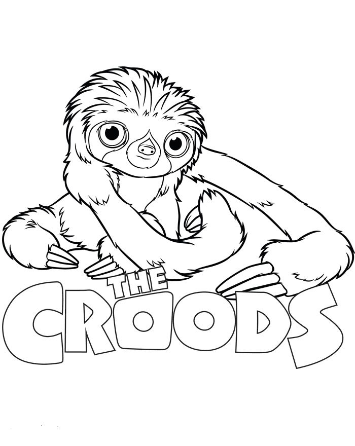 Croods Coloring Pages For Kids