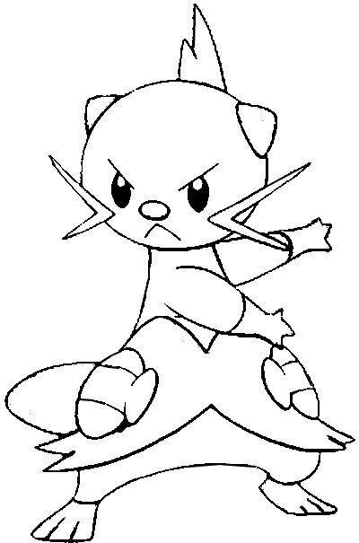 Dewott Coloring Page