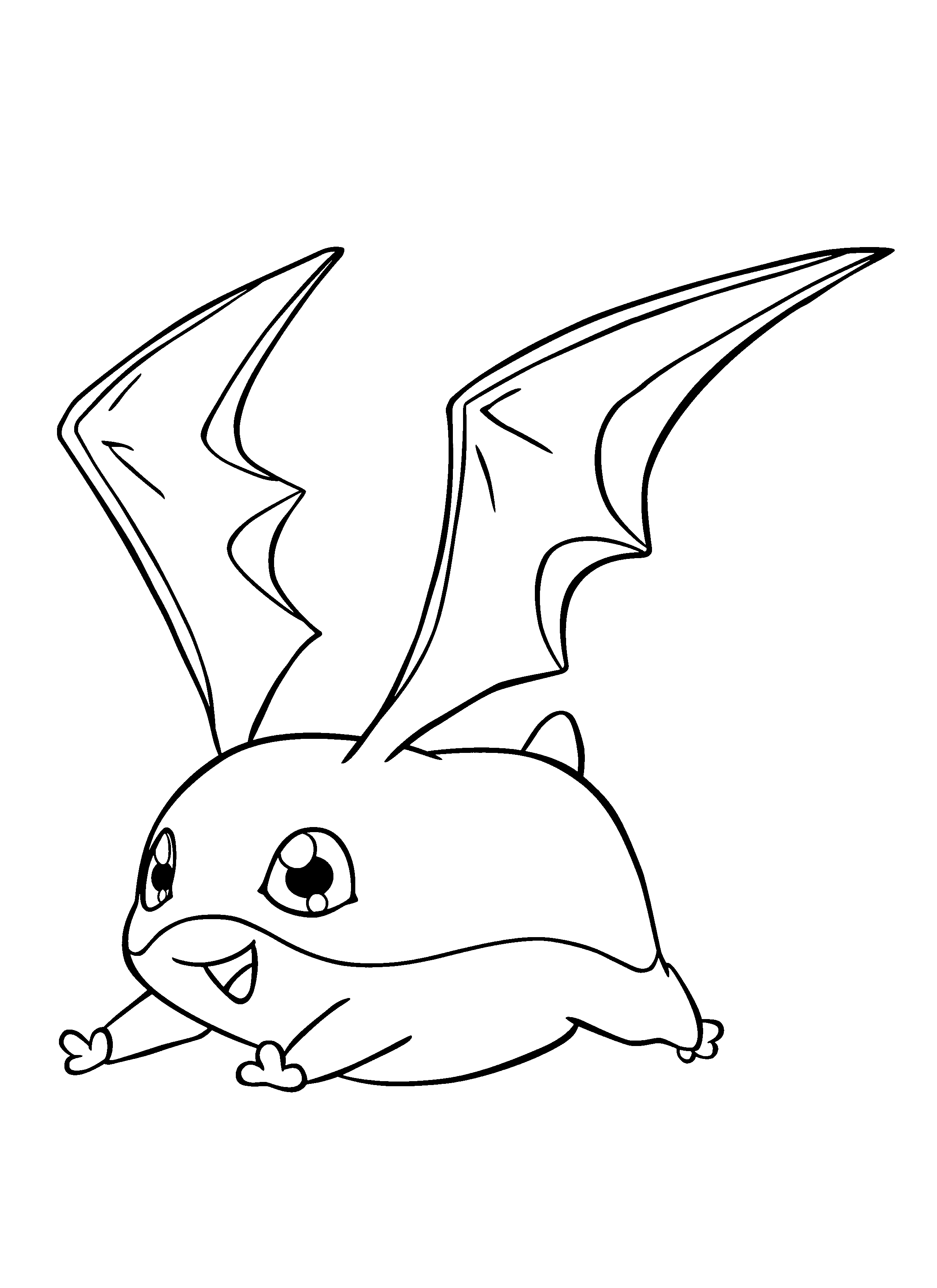 Free Digimon Cartoons Coloring Pages