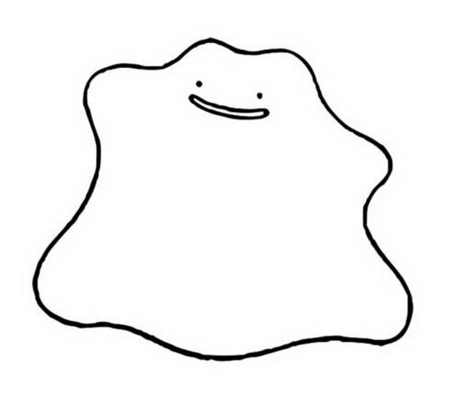 Ditto Coloring Page