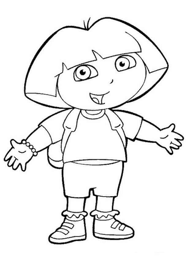 Dora Coloring Pages