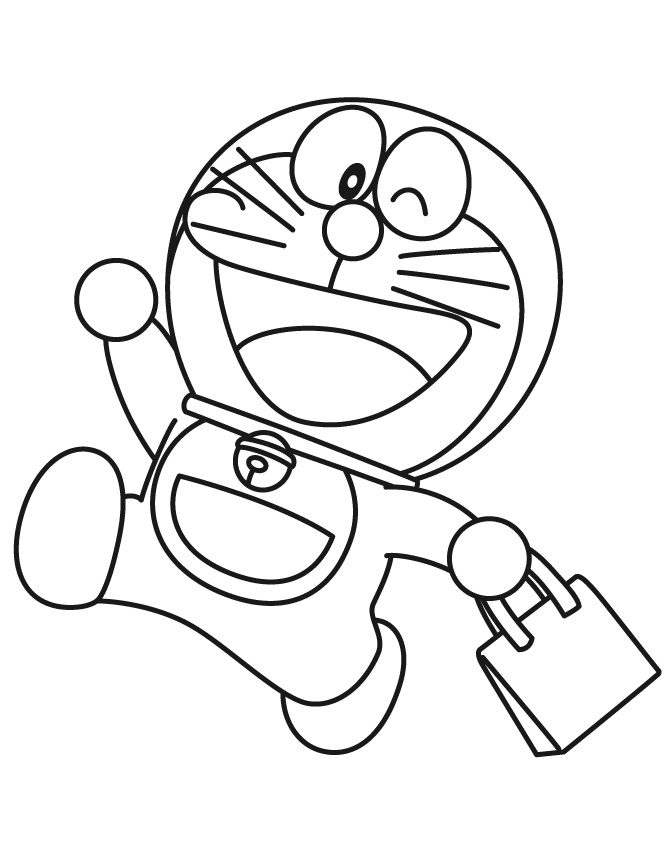 Doraemon Coloring Pages